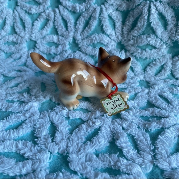 Vintage Kittens by Karen Salt and Pepper shakers tabby cats tabby ginger kittens - Picture 3 of 10